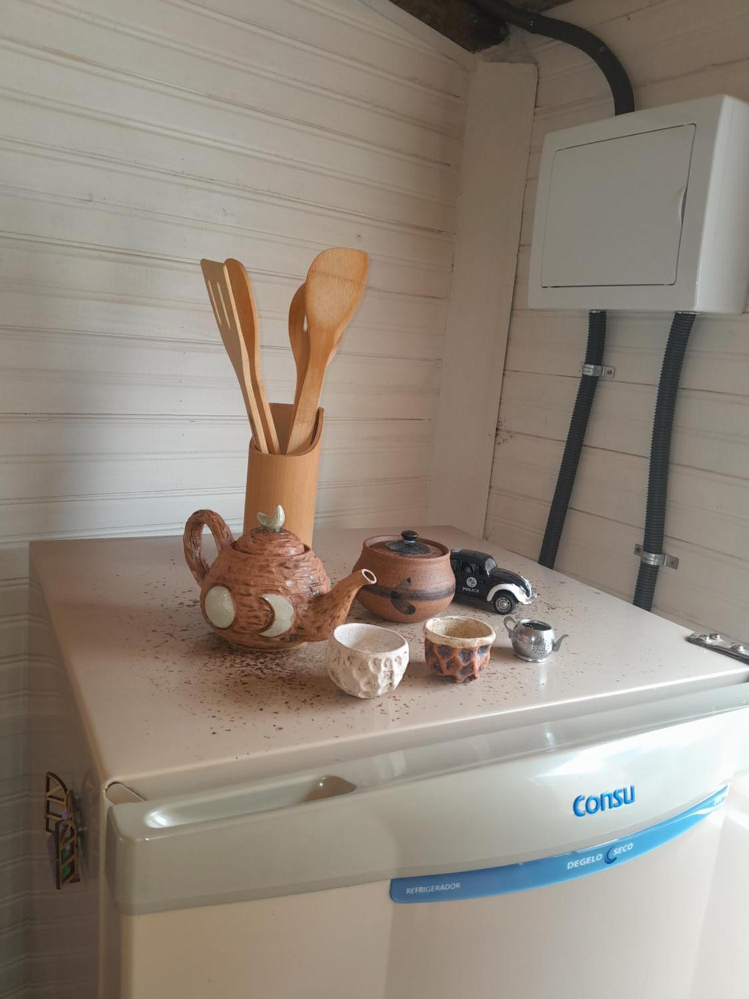 Appartement Chale Bambu3 à Cunha Extérieur photo